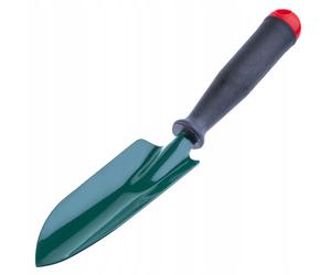 Palette étroite KADAX, pelle de jardin en métal, en plastique, verte