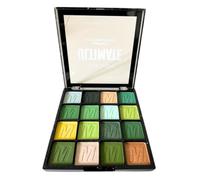 Palette fard à paupière composée de 16 teintes hautement pigmentées. Couleurs mattes et pailletées pour tous vos styles. Tenue longues durée. Couleurs vertes