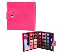 Palette Fard À Paupière Maquillage Yeux, Kit Maquillage Femme 32 Couleurs, Palette de Maquillage Femme, Coffret Maquillage avec Rouge à Lèvre, Pinceaux, Bâton Contour, Correcteur, Fard à Joues