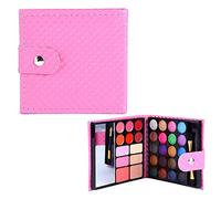 Palette Fard À Paupière Maquillage Yeux, Kit Maquillage Femme 32 Couleurs, Palette de Maquillage Femme, Coffret Maquillage avec Rouge à Lèvre, Pinceaux, Bâton Contour, Correcteur, Fard à Joues
