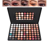 Palette Fard À Paupière Maquillage Yeux, Kit Maquillage Femme 78 Couleurs, Palette de Maquillage Femme, Coffret Maquillage avec Rouge à Lèvre, Pinceaux, Bâton Contour, Correcteur, Fard à Joues
