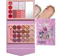 Palette Fard À Paupière Maquillage Yeux31 Couleurs Kit Maquillage Femmepalette De Maquillage Femmecoffret Maquillage Avec Rouge À Lèvrepinceauxbâton Contourcorrecteurfard À Joues