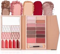 Palette Fard À Paupière Maquillage Yeux31 Couleurs Kit Maquillage Femmepalette De Maquillage Femmecoffret Maquillage Avec Rouge À Lèvrepinceauxbâton Contourcorrecteurfard À Joues