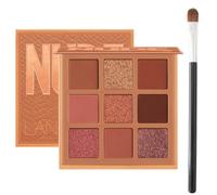 Palette fards à paupières professionnelle Smokey Eyes,marron rouge violet intense paillettes,palette maquillage pour les yeux,rendez-vous gothique à la fin la mode maquillage d'Halloween (A)