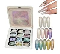 Palette Gel Peinture À Tapoter Accessoires De Manucure Design 12 Couleurs