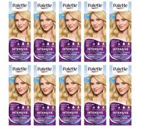Palette Intensive Color Cream 0-00 (E20) Lot de 10 colorations pour cheveux blonds très clairs - Boîte complète - Avec feuille d'instructions en anglais (français non garanti)