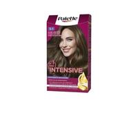 Palette Intensive Creme Color 5-1 Châtain clair cendré, teinture permanente pour cheveux à l'huile de macadamia et d'amande, couvre 100 % des cheveux blancs et racines pour une couleur