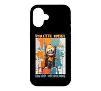 Palette Knife Sharp Opinions Coque pour iPhone 16