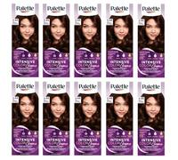 Palette Lot de 10 crèmes de couleur intense 3-68 (R2) couleur acajou foncé - Boîte complète - Avec feuille d'instructions en anglais (français non garanti)