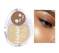 Palette Maquillage Fard à Paupières,Maquillage Imperméable Longue Tenue,Palette De Pour Les Yeux Et Highlighter - Pour Femmes Adolescents Épouse Voyage Quotidien Rencontres Fête Navette Mar