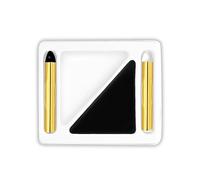 Palette maquillage noir et blanc - Noir - Taille Unique