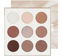Palette Maquillage Yeux Professionnelle - Nude Brown Palette 9 Couleurs Intenses et Pailletées - Fard a Paupiere Longue Tenue - Idéal pour Débutantes et Maquilleurs - Voyage Compacte