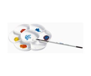 Palette marguerite pour gouache liquide + couvercle