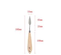 Palette Mélange D'huile Grattoir Couteau Texture Peintre Outil De Peinture Artiste Art Dessiner Spatule Tiroir Aquarelle Étudiant Pigment - Type K