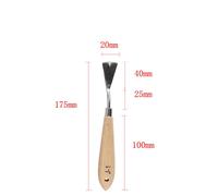 Palette Mélange D'huile Grattoir Couteau Texture Peintre Outil De Peinture Artiste Art Dessiner Spatule Tiroir Aquarelle Étudiant Pigment - Type I