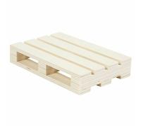 Palette Miniature En Bois 12x8x2cm, Miniatures, Fleuristerie, Couleurs De Passe-Temps, Découpage