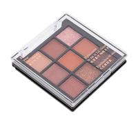 Palette Mixte Paupières de Couleurs Fards Poudre Miaool 9 | Texture Fine, Finition Mate et Nacrée, Application Facile, pour Maquillage de Fête et Usage Quotidien