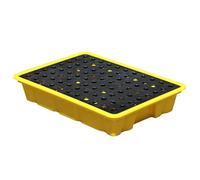 Palette modulaire de confinement des déversements - Plateforme anti-fuite pour un stockage sûr des produits chimiques et une gestion industrielle des déversements