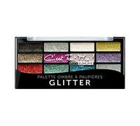 Palette ombre à paupières glitter, 12 couleurs pailletées/Angie / Miss Europe c'est tout moi