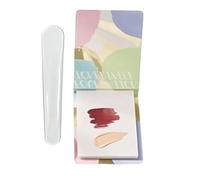 Palette Paper Pad, Gel Nail Mixing Tool, 100 Sheet for Cosmetic Utility, Sturdy Detail Feature, Household Utility Category, Makeup Paper Palette for Foundation Concealer Eyeshadow Blush DIY Salon