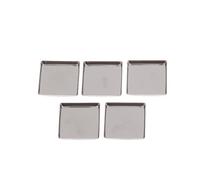 Palette Peinture Palette magnétique en Aluminium | Palette d'aquarelle magnétique en aluminium à grille de 0,5 ml/1 ml/2 ml(5pcs 26x26mm)
