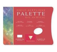 Palette pelable pour l'huile bloc de 40 feuilles 90g A3 G