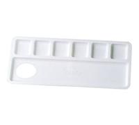 Palette petit modèle - 6 godets Blanc G