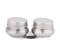 Palette Tasse à Double avec Couvercle Palette en Acier Inoxydable pour térébenthine Peinture La Peinture