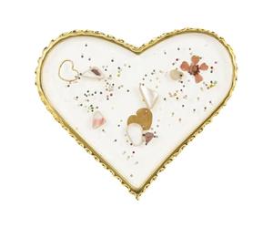 Palette vernis à ongles - 7,2 x 7,2 x 0,4 cm - Exposant couleurs gel destin ongles avec affichage | Plateau en résine avec bord doré pour esthéticienne manucure maison salon