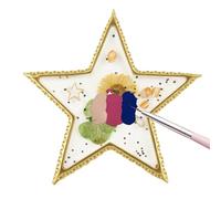 Palette Vernis à ongles - Présentoir couleurs gel pour ongles avec écran - Plateau en résine avec bord doré pour esthéticienne manucure maison salon beauté pratique vernis gel
