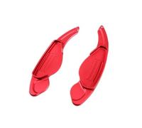 Palette Vitesse Au Volant Pour Land Pour Rover Pour Discovery LR Pour Range Pour Rover Sport Evoque Velar Vogue Discovery5 L462 Extension Palette Changement Volant Voiture Manette Vitesse Palette(Red)
