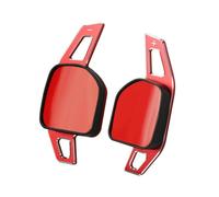 Palette Vitesse Au Volant Pour Seat Pour Leon Pour SC ST 5F FR Pour Cupra Pour Ateca Pour Ibiza 6P Pour Tarraco Pour Alhambra Extension Palettes Changement Volant Voiture Manette Vitesse Palette(Red)