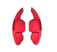 Palette Vitesse Au Volant Pour Seat Pour Leon Pour ST 5F Pour FR Pour Cupra Pour Ateca Pour Ibiza 6P Pour Arona Tarraco Extension Palette Changement Vitesse Volant Voiture Manette Vitesse Palette(Red)