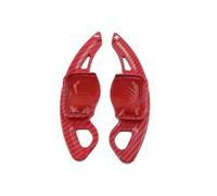 Palette Vitesse Au Volant Pour VW Pour Golf 5 Pour Golf 6 Pour Jetta Pour Passat Pour Polo Pour Touareg Pour Scirocco Levier Vitesse À Palettes Volant Voiture Manette Vitesse Palette(Carbon Fiber Red)