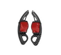 Palette Vitesse Au Volant Pour VW Pour Golf 5 Pour Golf 6 Pour Jetta Pour Passat Pour Polo Pour Touareg Pour Scirocco Levier Vitesse À Palettes Volant Voiture Manette Vitesse Palette(Carbon Fiber Blac
