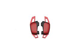 Palette Vitesse Au Volant Pour VW Pour GOLF 7 Pour GTI R Pour GTD Pour GTE Pour MK7 2014 2015 2016 2017 2018 2019 2 Pièces Palette Changement Volant Voiture Prolonger Manette Vitesse Palette(Red)