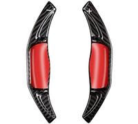 palette volant Compatible avec Toyota pour RAV4 pour C&orolla 2019 2020 Extensions levier vitesse volant voiture en fibre carbone Extension palettes changement vitesse Remplacer(2)