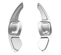 palette volant Compatible avec VW pour Atlas pour Teramont 2017 2018 2019 Extensions de palettes de changement de vitesse pour volant de voiture(Silver)