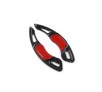 Palette Volant Extension De Palettes De Changement Vitesse pour Golf 7 7.5 GTI Sciricco Sagitar Polo Lamando Variant R Accessoires Pagaie Changement(Black Carbon Pattern)