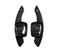 Palette Volant Extension des Palettes Changement Vitesse du Volant en Fibre Carbone pour Golf 8 MK8 GTI R Line, Modifications Intérieures Pagaie Changement(Carbon Fiber Black)