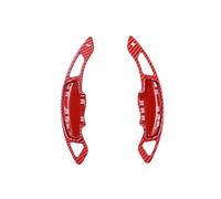 Palette Volant Palettes Changement Vitesse en Fibre Carbone ABS pour Civic FC FK 2016-2020 Accord Gen9 Gen10 9e 10e CRV CR-V Gen5 Pagaie Changement(Red)