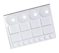 Palette Xxl Rectangulaire En Plastique 32 X 24,5 Cm