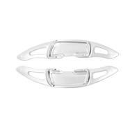 Palettes au volant Compatible Avec Mazda Pour 3 2014 2015 2016 2017 2018 Palette De Changement Volant Voiture Directement Manette Vitesse Pièces Décoratives(Silver)