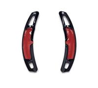 Palettes au volant Compatible Avec Pour 911 Pour Carrera 991 2016-2019 Pour Spyder 918 2015-2020 Palettes Changement Vitesse Pour Volant Voiture 2 Pièces(Pearl Black)