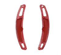 Palettes au volant Compatible Avec Pour 911 Pour Carrera 991 2016-2019 Pour Spyder 918 2015-2020 Palettes Changement Vitesse Pour Volant Voiture 2 Pièces(Carbon Red)