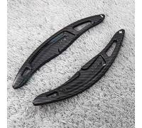 Palettes au volant Compatible Avec Pour Carrera Pour 991 2016-2019 Pour Boxster Pour Cayman 718 2016-2022 Palettes Changement Vitesse Au Volant Voiture(Carbon Fiber Black)