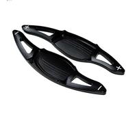 Palettes au volant Compatible Avec RS3 RS4 RS5 2017 2018 Pour R8 RS Pour TT 2016 2017 2018 Extension Palette Volant Voiture Accessoires Style Levier Vitesse(Black)
