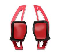 Palettes Au Volant Pour Beetle Pour Scirocco Pour Touareg R32 Eos Pour Sharan Pour Tiguan R36 Pour Golf 5 6 GTI R Pour Polo Pour Jetta Pour Passat Palette Changement Volant Voiture (Color : Red)