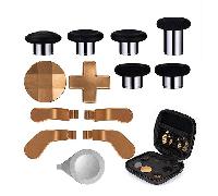 Palettes avec poignée de pouce et D-pads pour le contrôle du jeu Gold