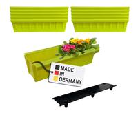 Palettes Bacs à Fleurs 10x Vert Clair Utilisation Pour & un Instant Jarninières